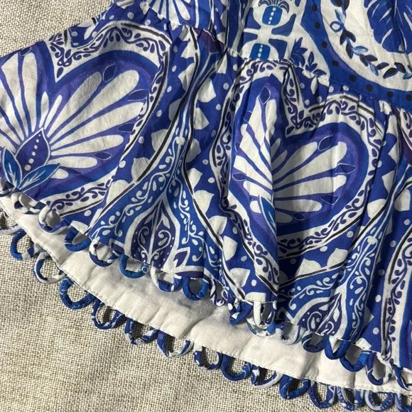 FARM Rio Blue Floral Blouse - Picture 4 of 6